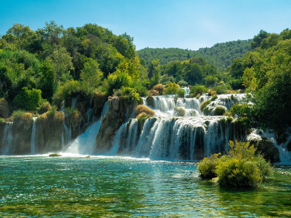 Krka Nemzeti Park, vízesések